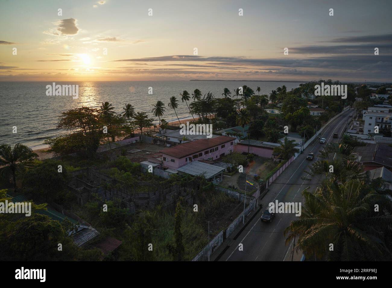 Libreville. 7th Sep, 2023. This photo taken on Sept. 7, 2023 shows a