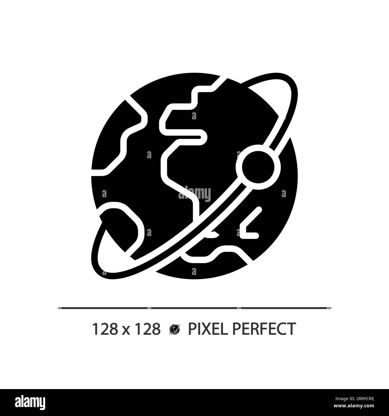 Earth rotation orbit Black and White Stock Photos & Images - Alamy