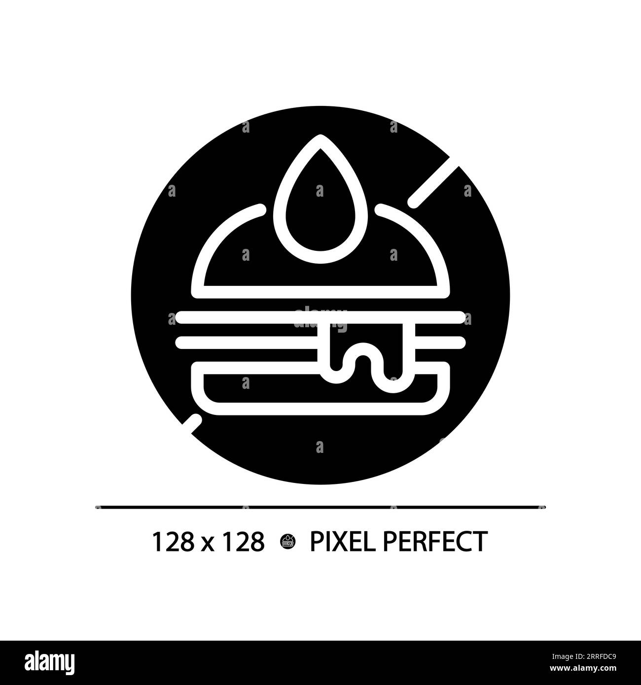 2D simple glyph style junk food icon Stock Vector Image & Art - Alamy