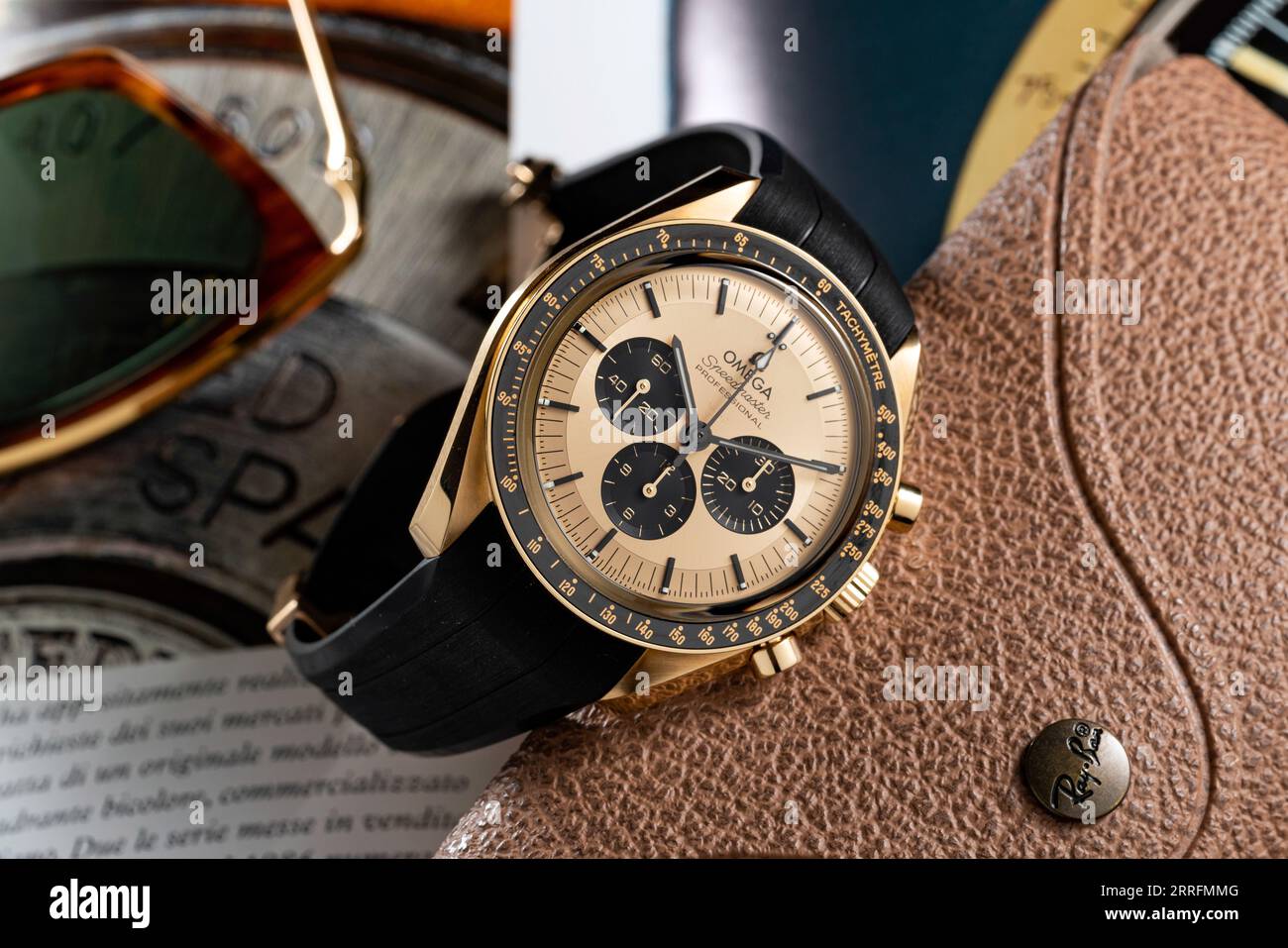 Omega Speedmaster 310.62.42.50.99.001 Stock Photo