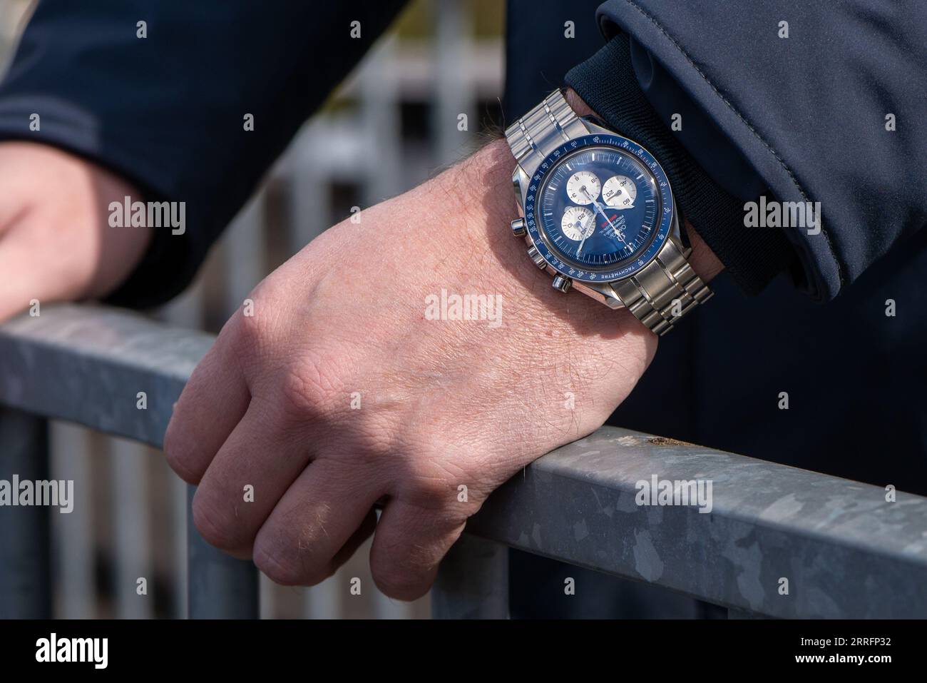 Omega Speedmaster Gemini 4 Limited Edition Stock Photo