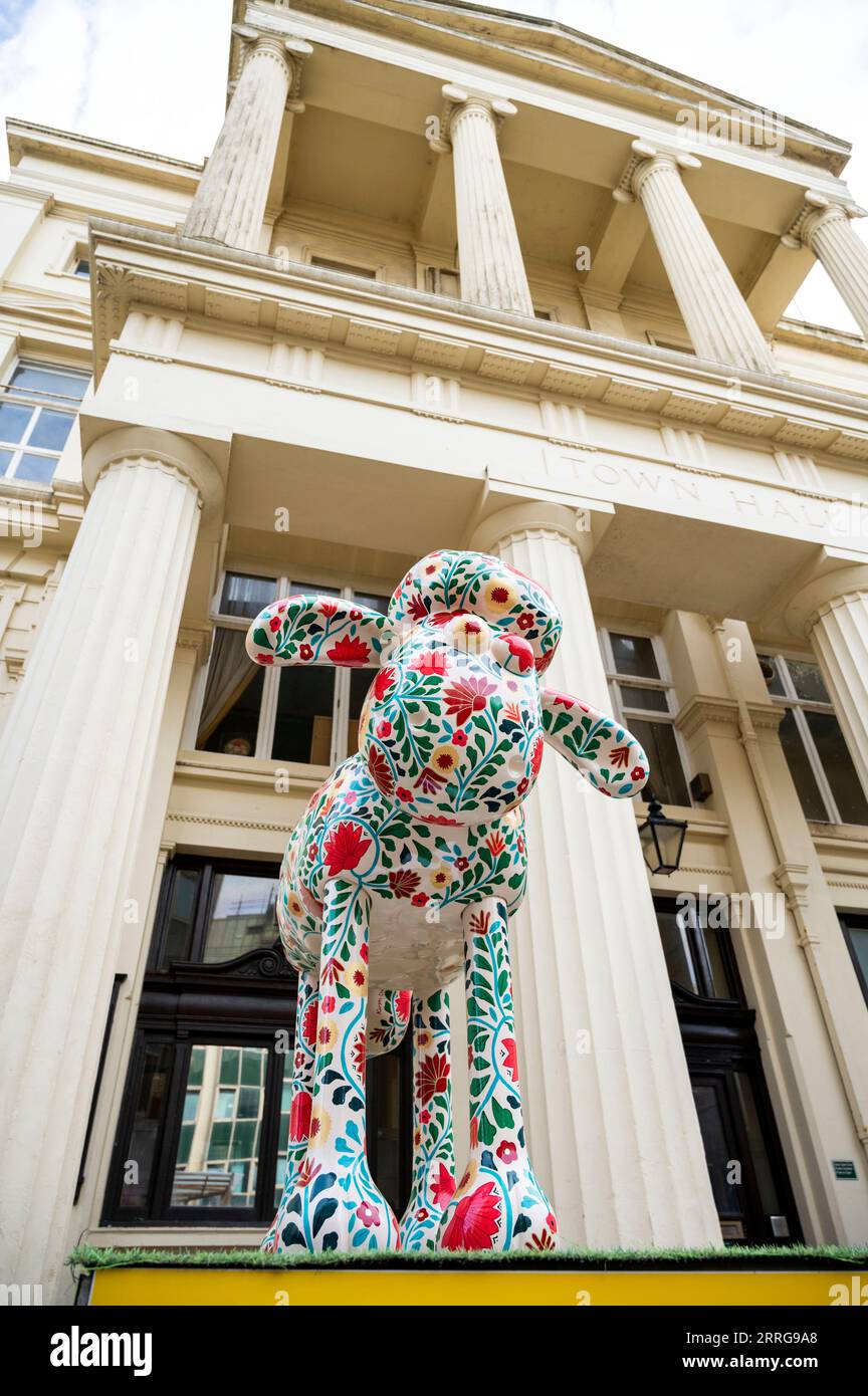 Brighton UK 8th September 2023 One of the Shaun by The Sea art trail