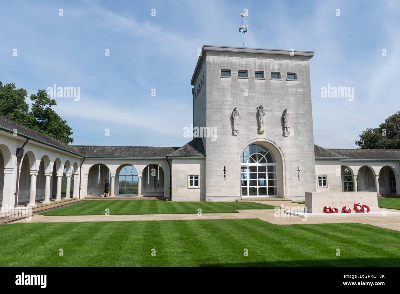 Runnymede Air Force Memorial, Surrey, England, UK, which commemorates by name over 20,000 men