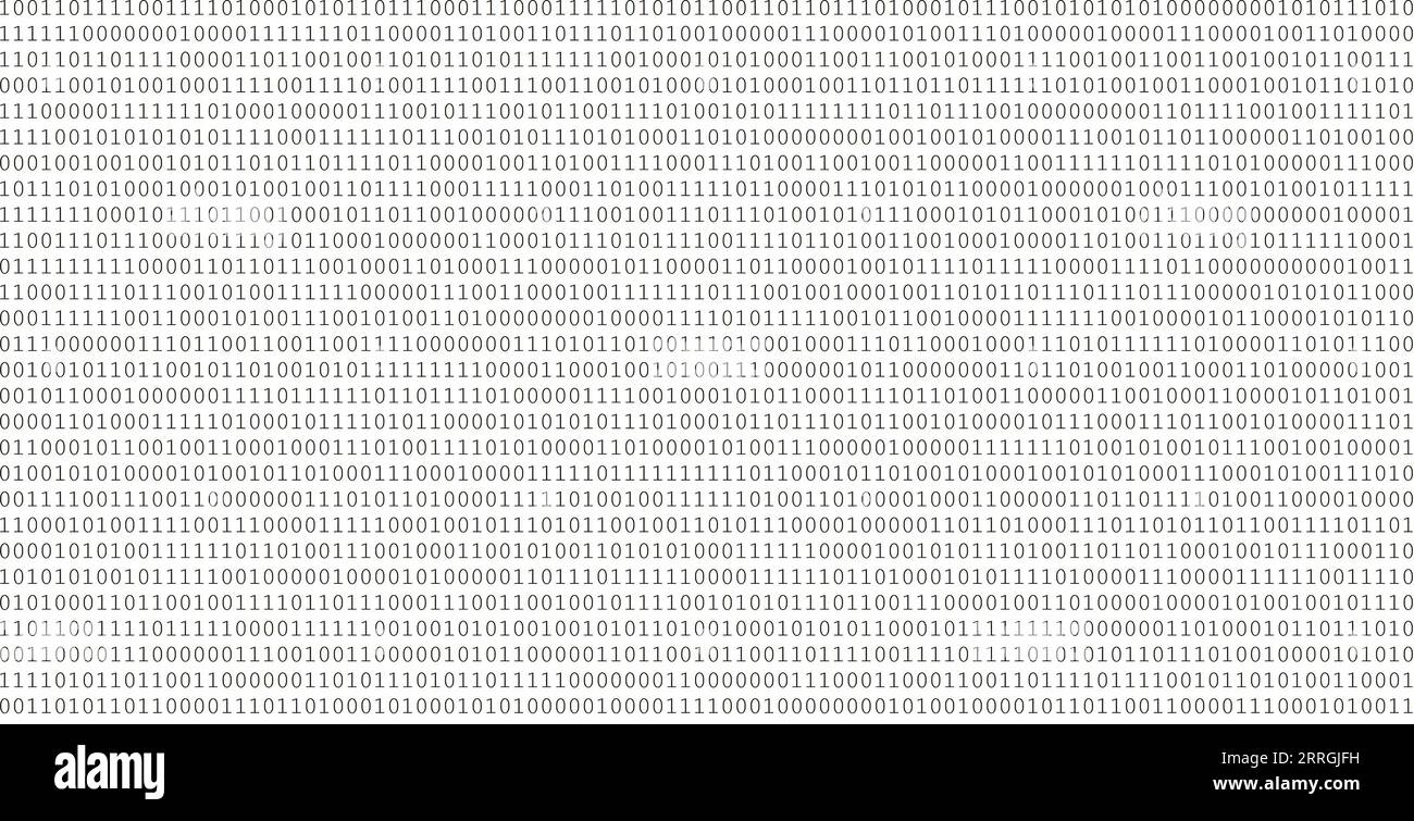 Digital Binary Data Digits And Streaming Binary Code Background Stock ...
