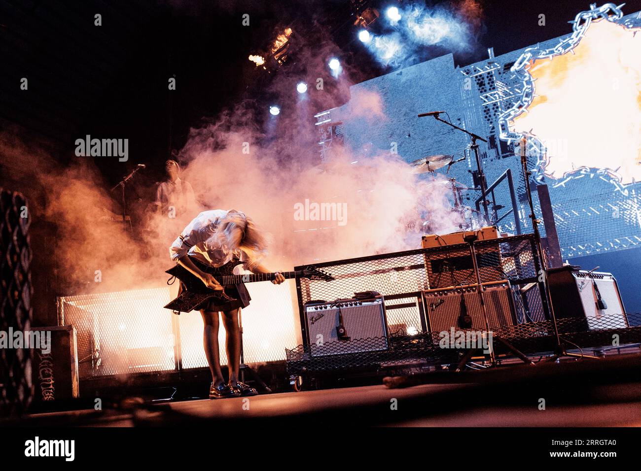 Copenhagen, Denmark. 13th, August 2023. The American indie rock band