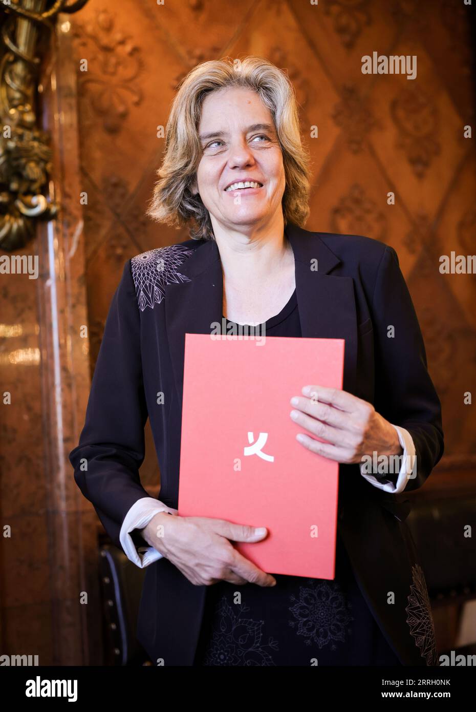 Hamburg, Germany. 08th Sep, 2023. Cordelia Schmid, a researcher at the