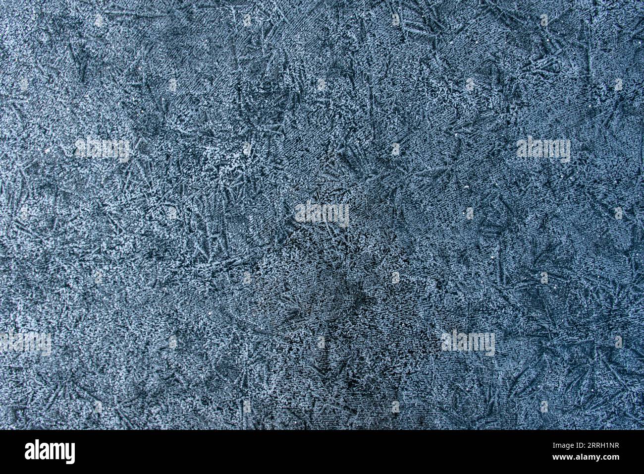 Natural rough frost-covered icy surface of the lake, sea. Beautiful ...