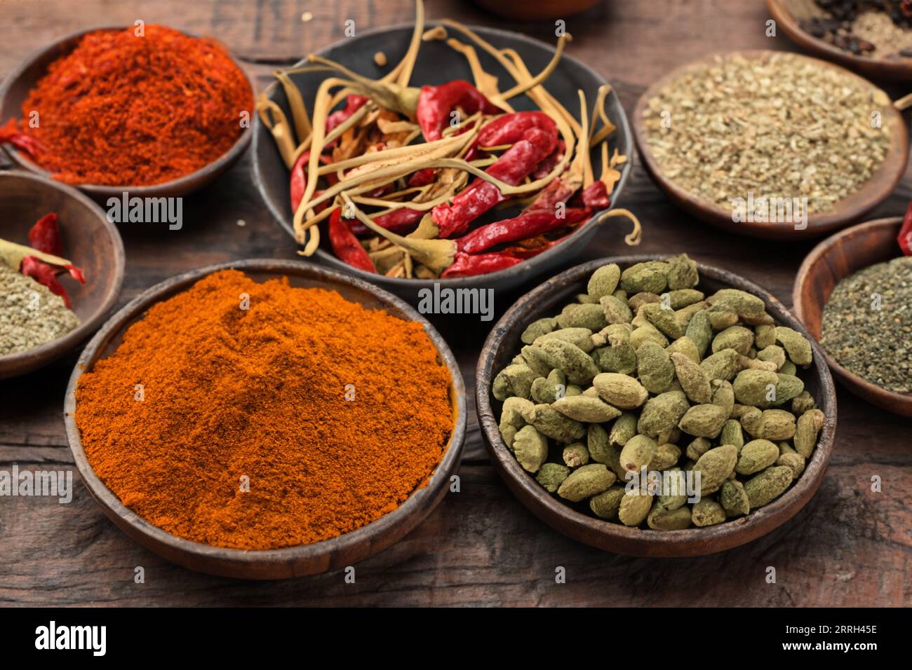 Table of flavors hires stock photography and images Alamy
