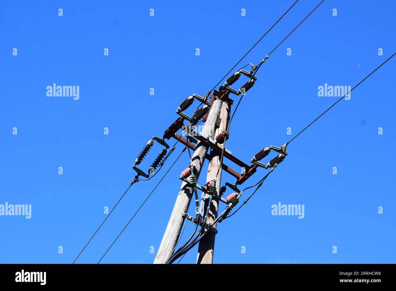 The First Power Line History of electric power hi-res stock photography and images - Alamy