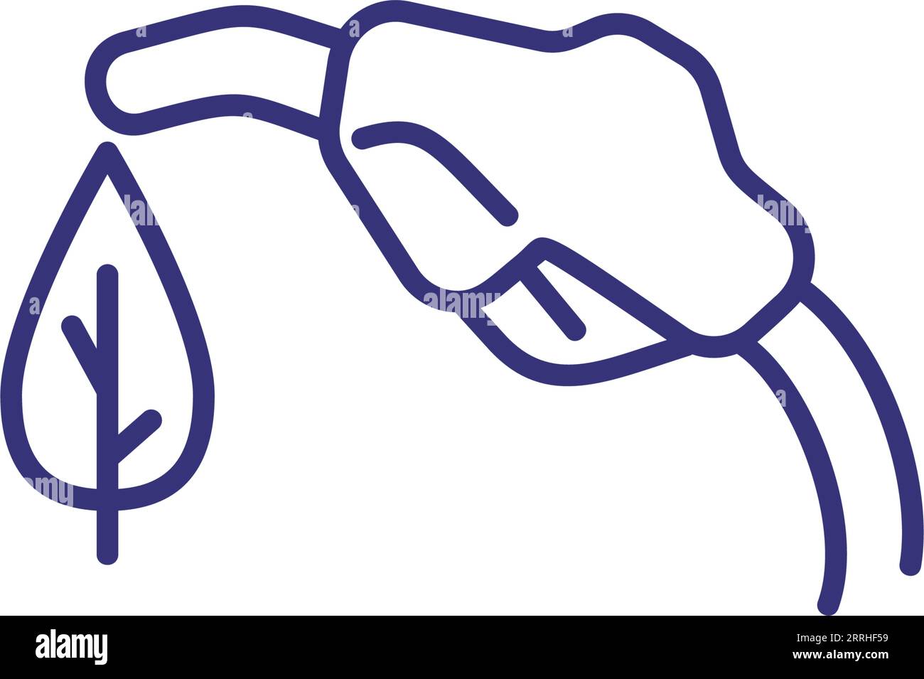Eco fuel line icon Stock Vector Image & Art - Alamy
