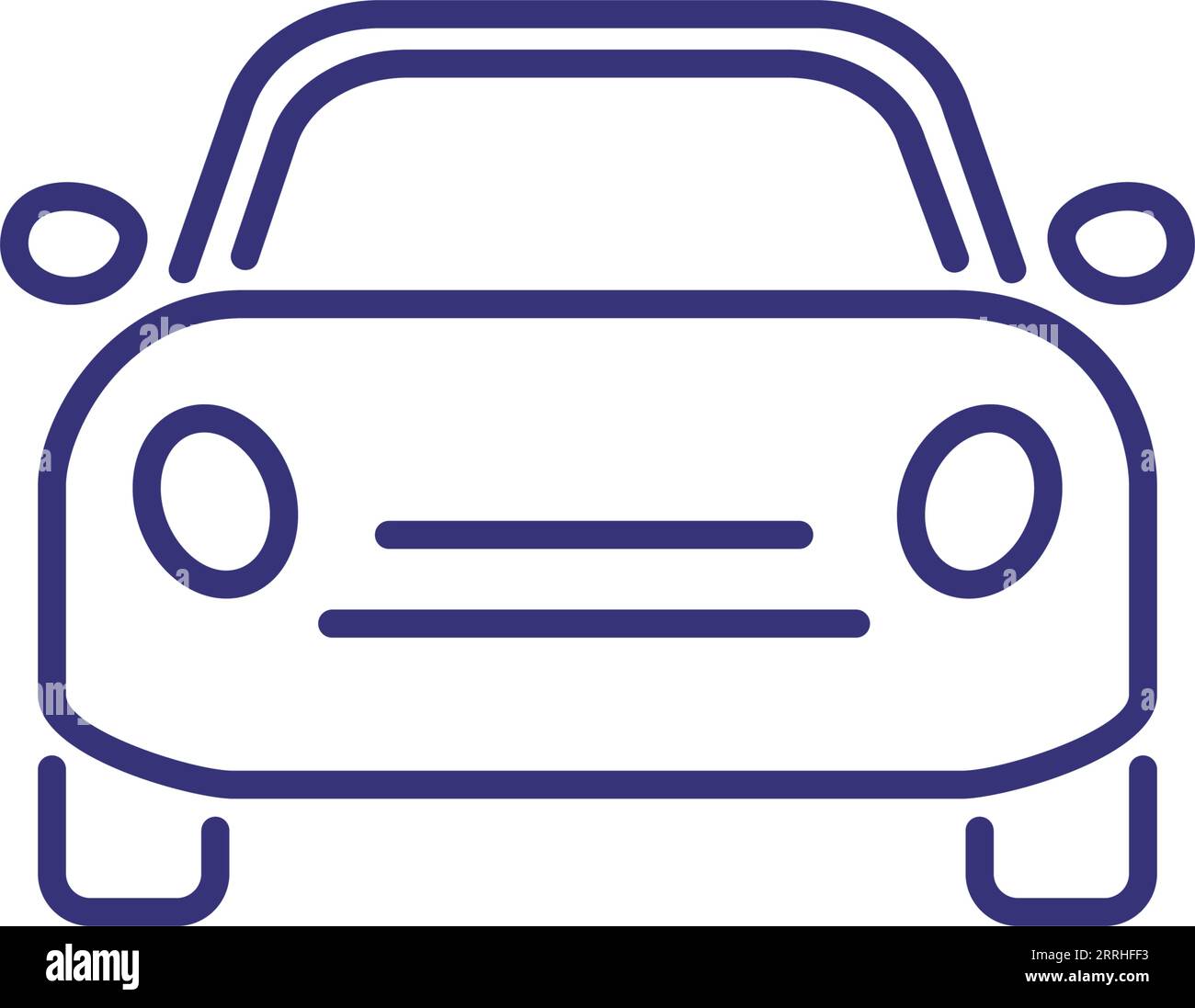 Passenger car line icon Stock Vector Image & Art Alamy