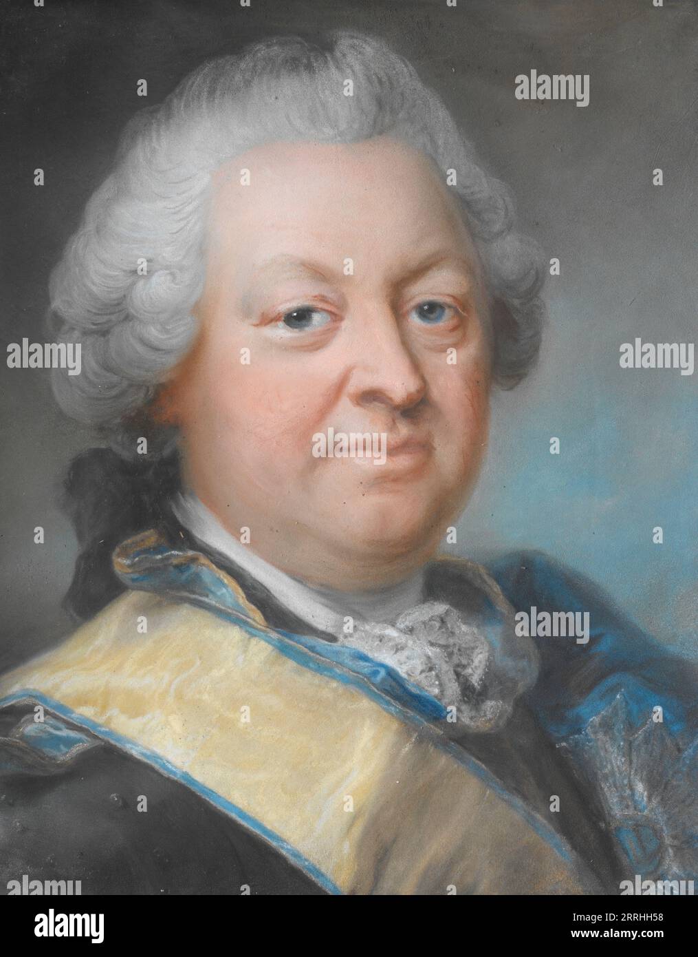 Volter Reinhold Stackelberg, 1705-1801, c1760s. Stock Photo