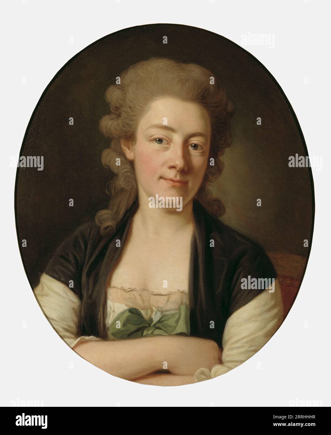 The Artist's Wife Maria Wilhelmina, 18th century. Stock Photo