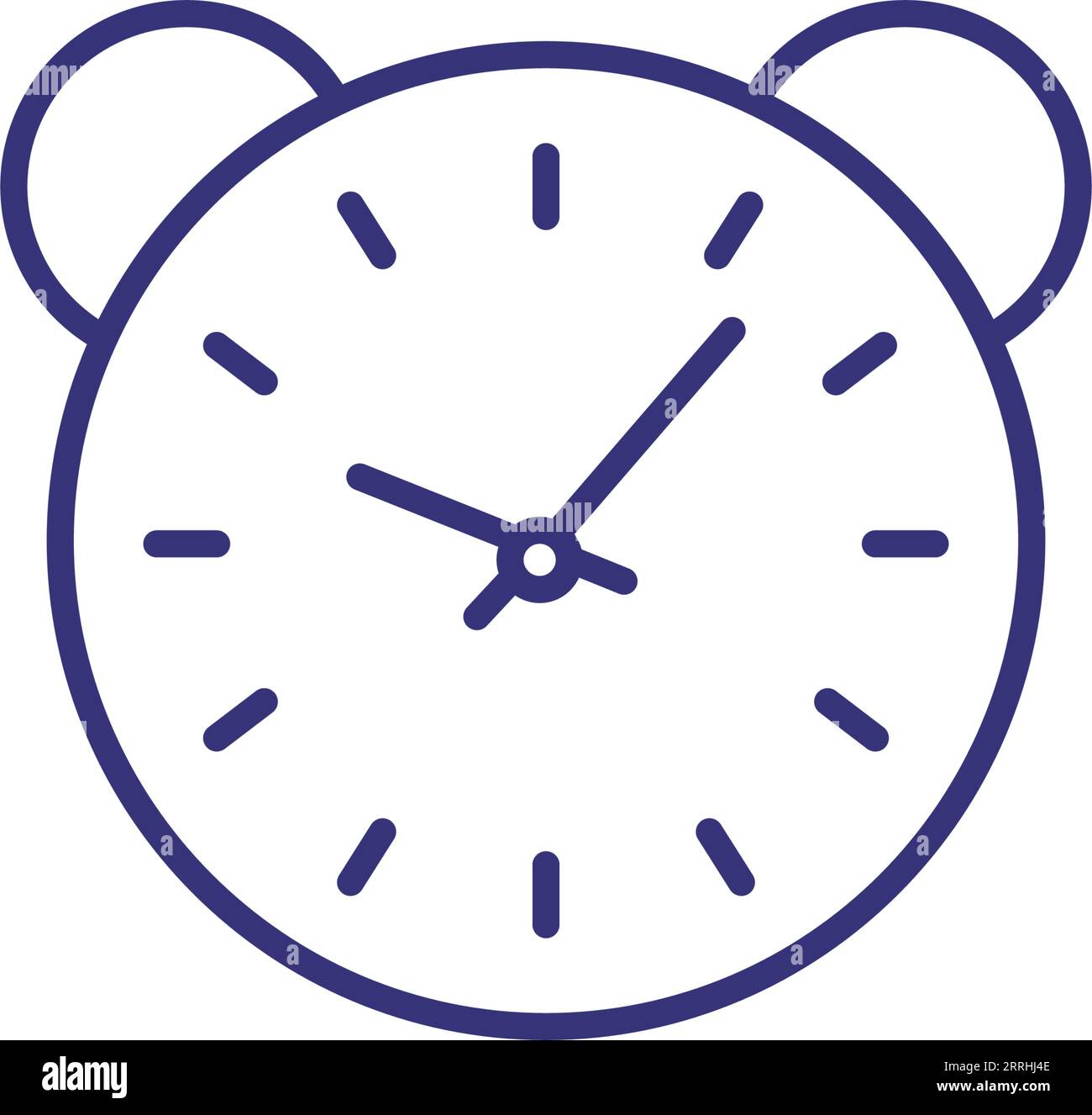 Alarm clock line icon Stock Vector Image & Art - Alamy