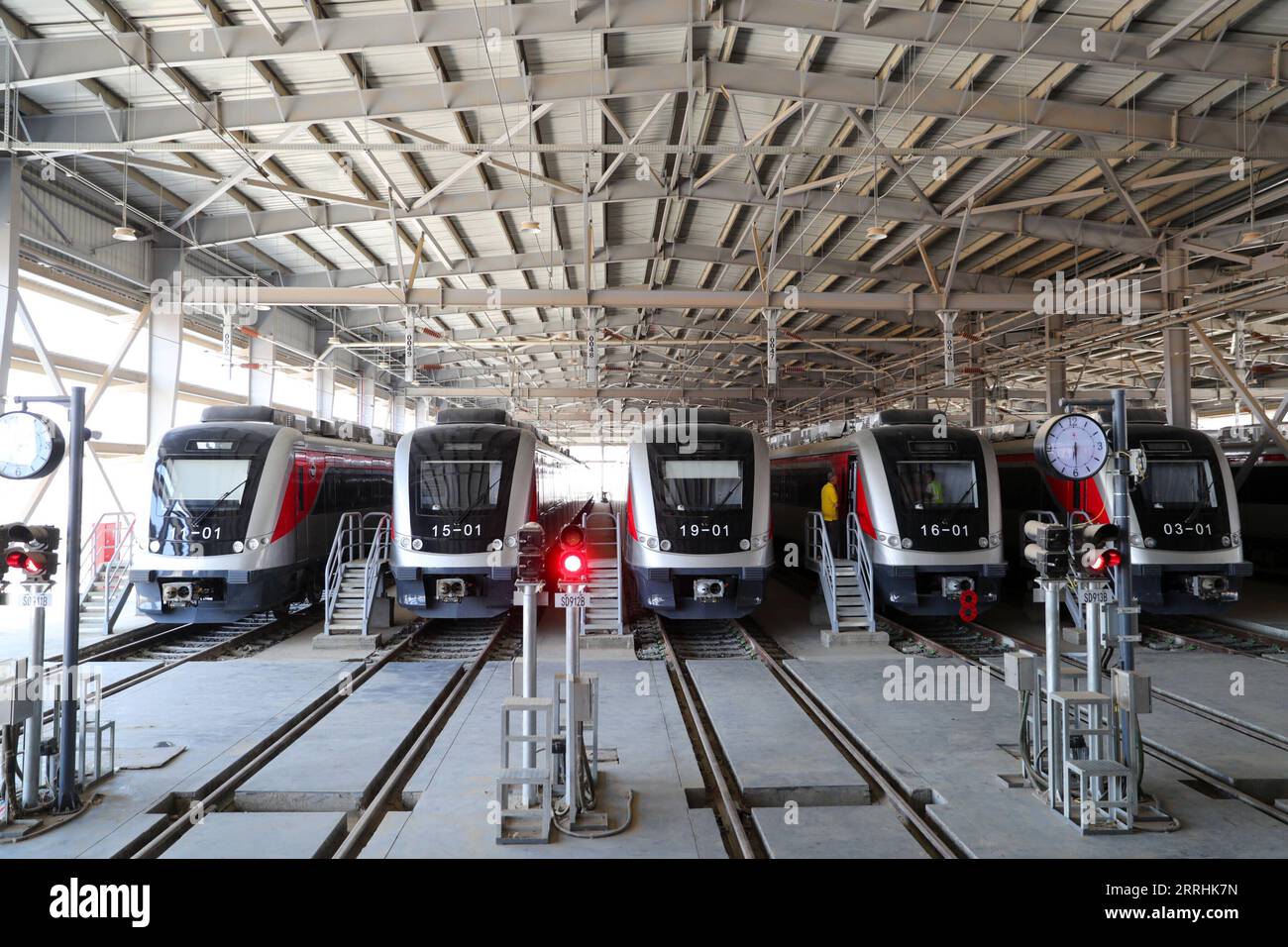 220703 CAIRO, July 3, 2022 Photo taken on July 3, 2022 shows