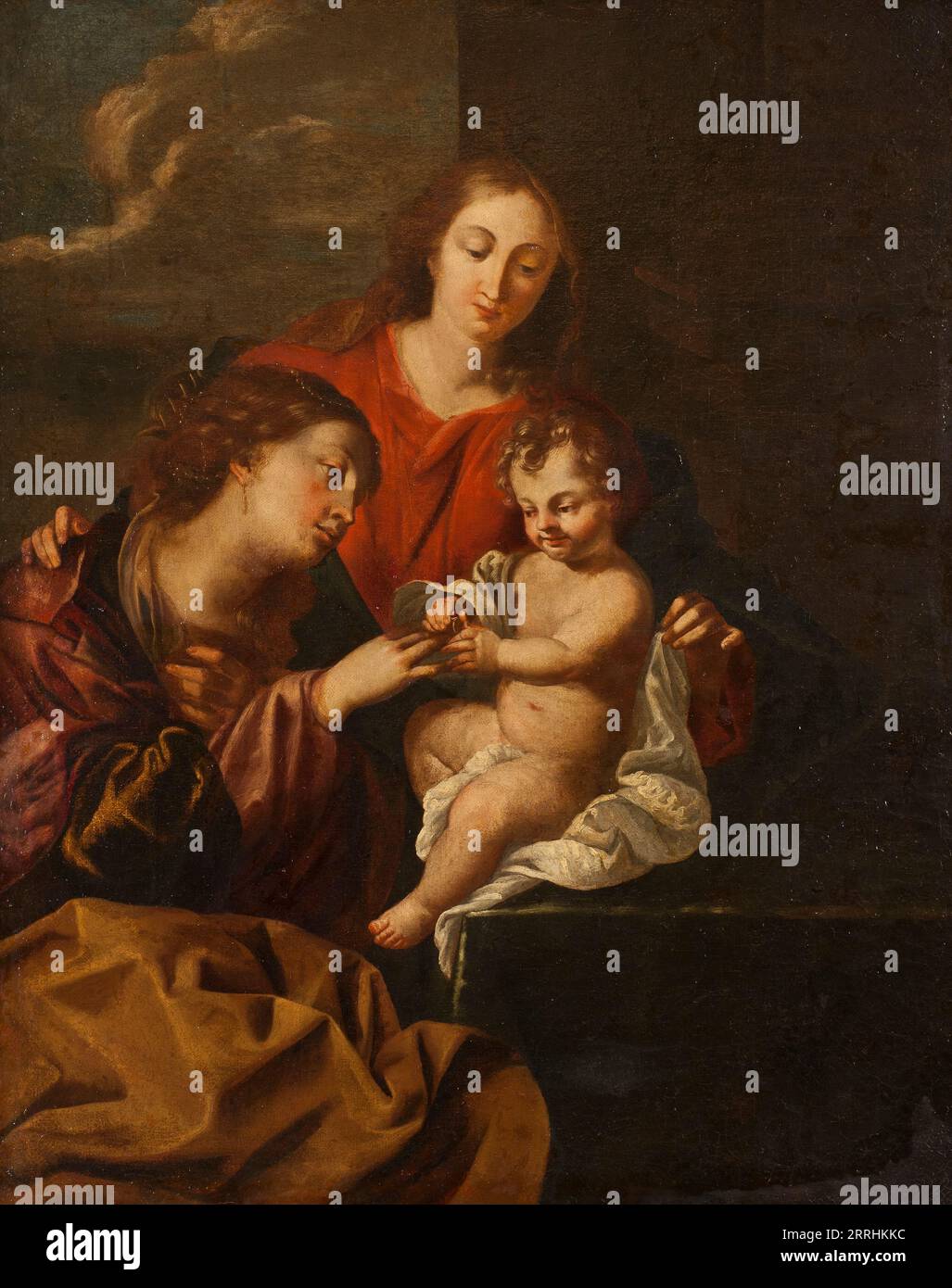 The Mystic Marriage of St Catherine, Unknown date Stock Photo - Alamy