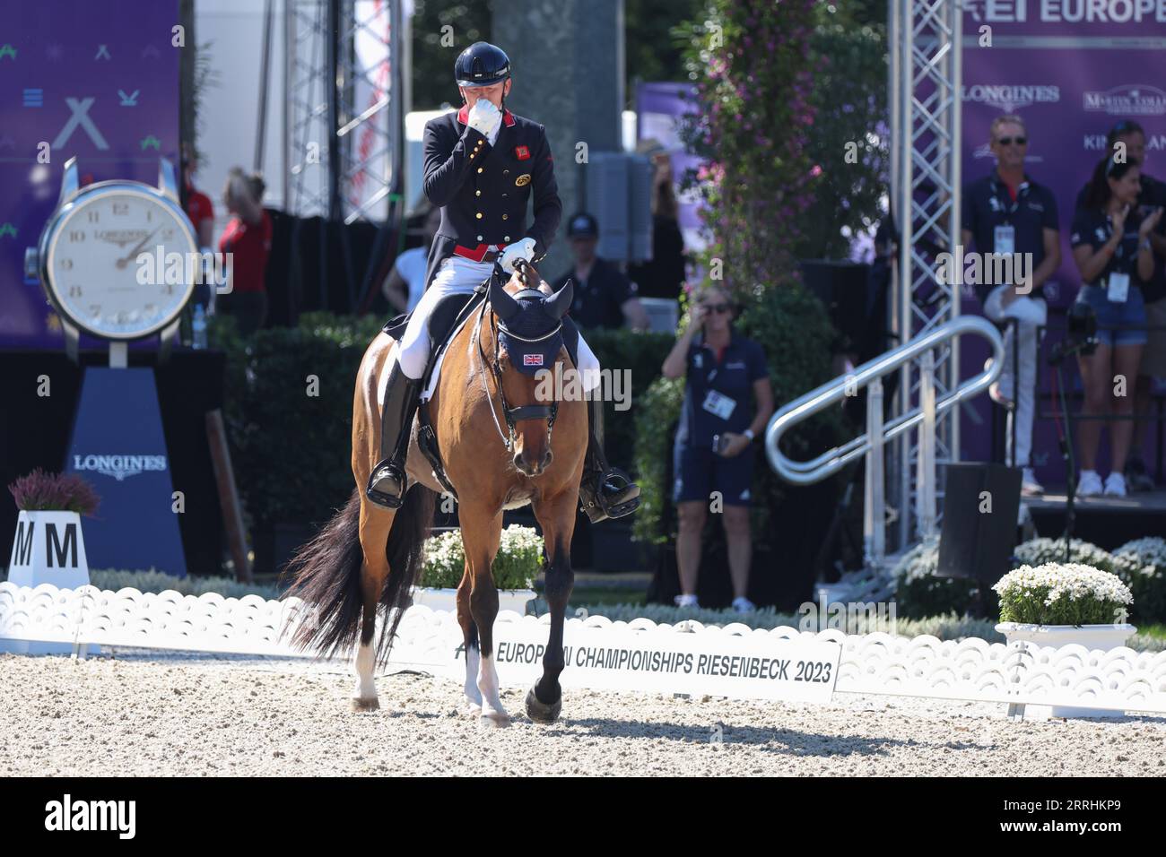 Euro Equestrian Rider Riesenbeck, Germany. 08th Sep, 2023. Equestrian sport: European ...