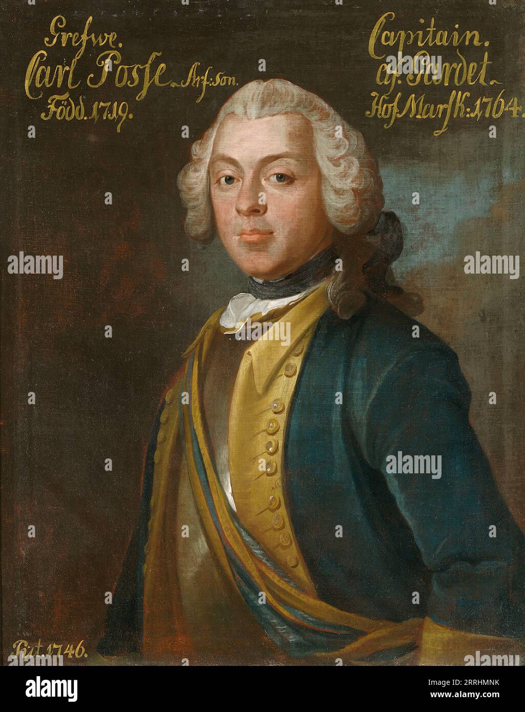 Karl Arvidsson Posse, 171991, 1746 Stock Photo Alamy