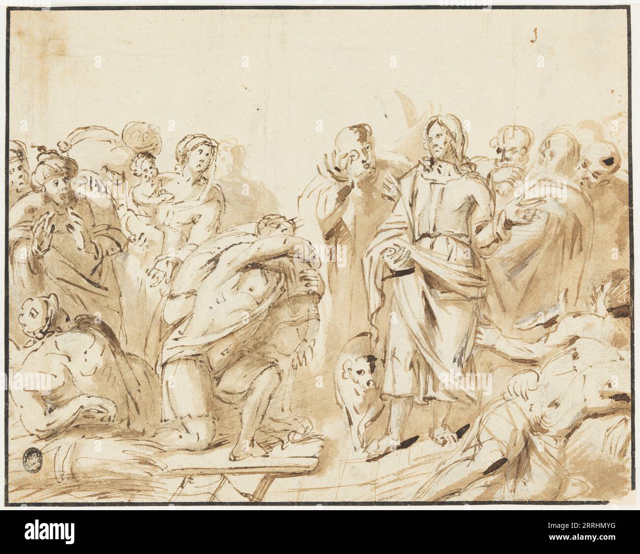 Jesus heals lame man hi-res stock photography and images - Alamy