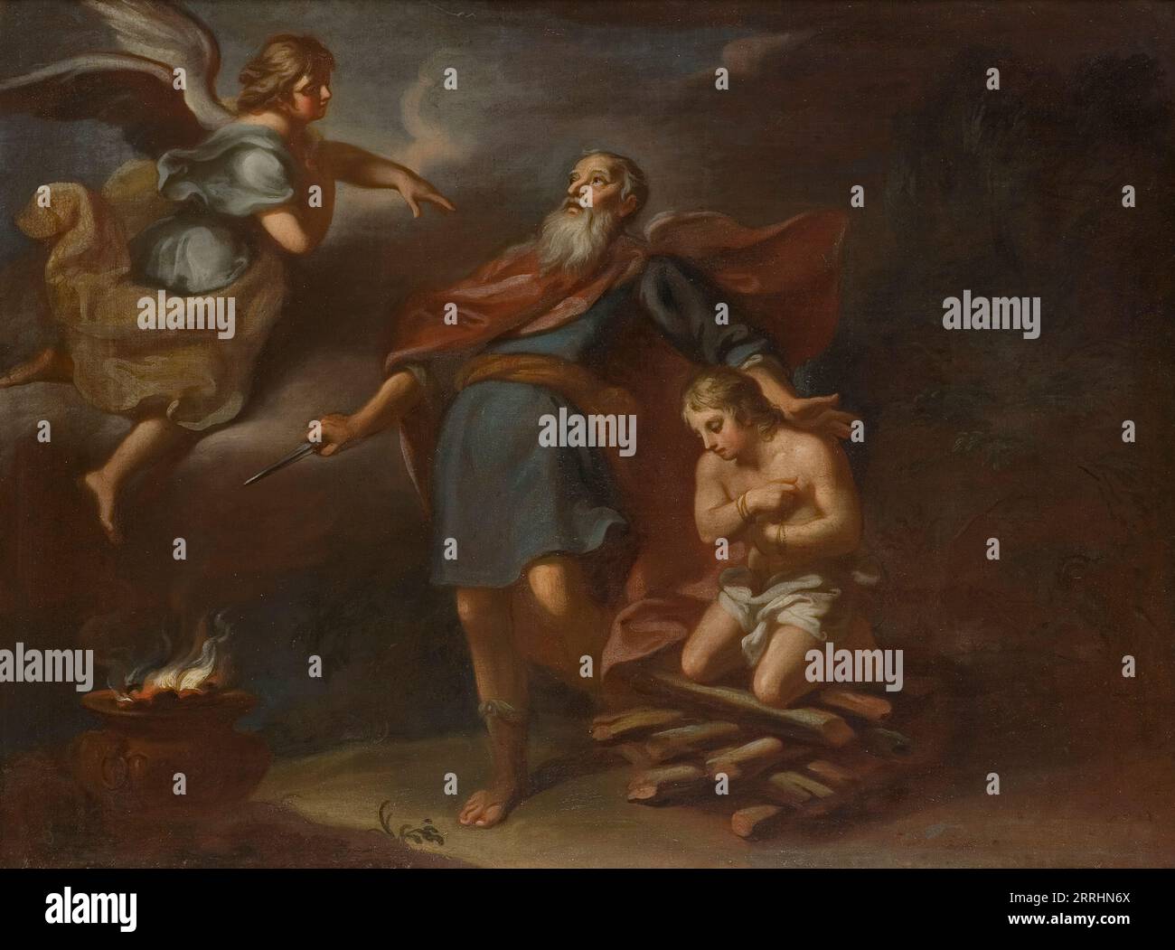 The Sacrifice of Isaac, 1734 Stock Photo - Alamy