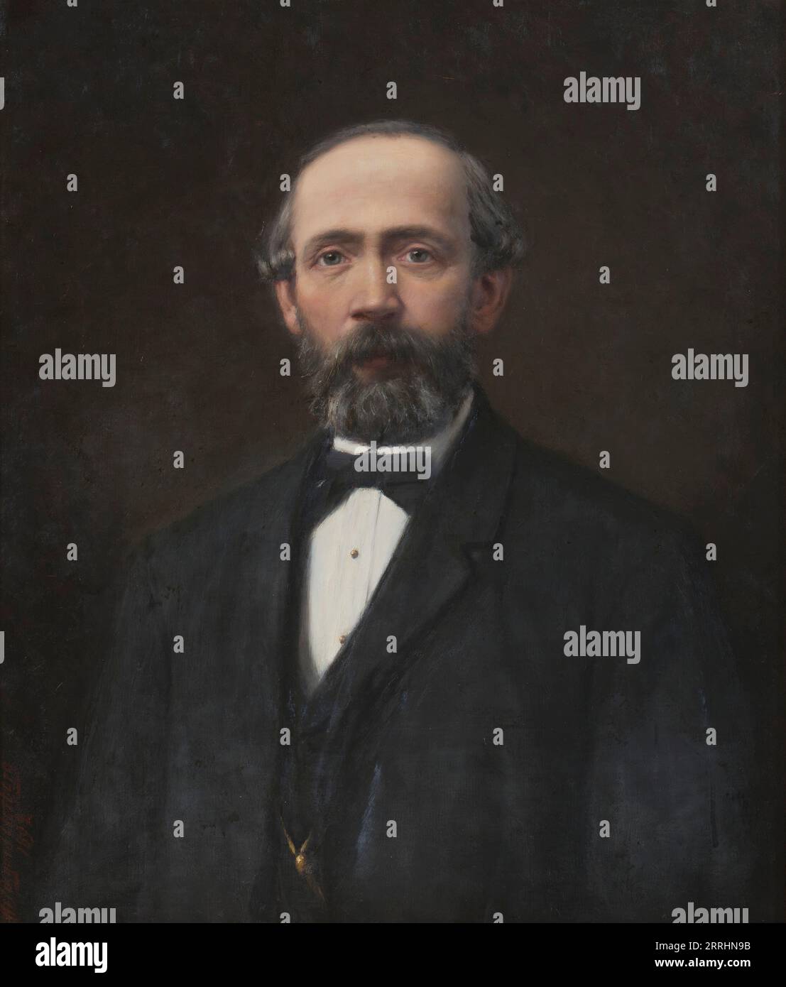 Mr Johan Henrik Scharp, 1892. Stock Photo