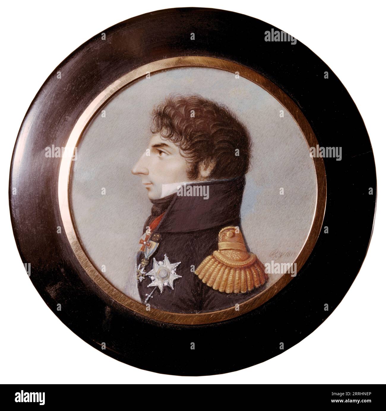 Karl XIV Johan (1763-1844), 1818. Stock Photo