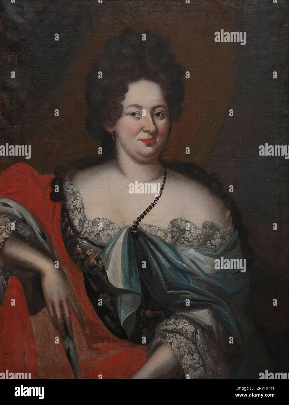 Charlotta Sofia, born 1651, princess of Courland, c17th century. Stock Photo