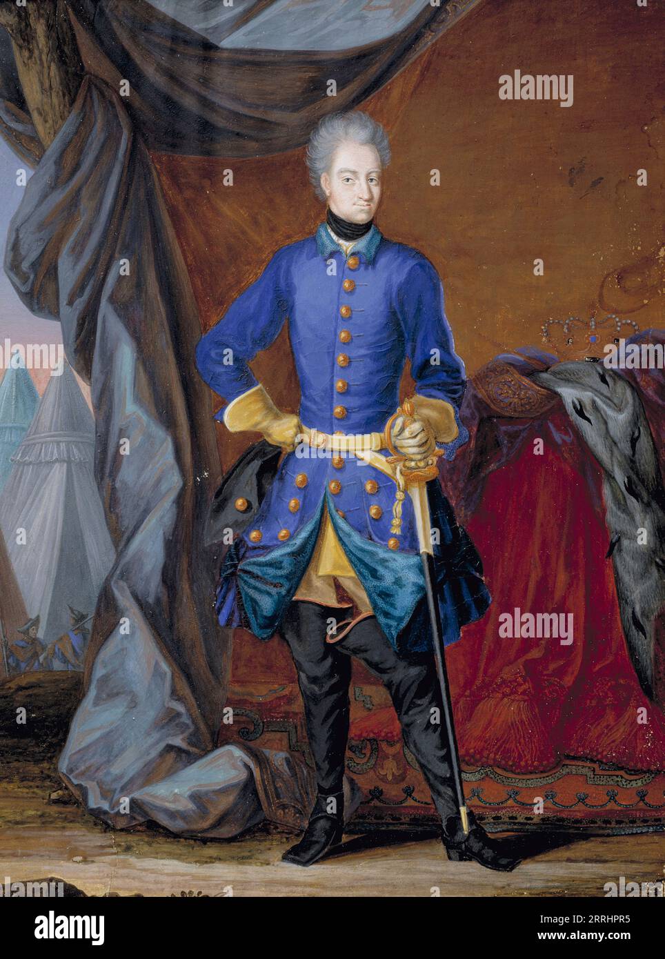 Carl XII, 1682-1718, King of Sweden, c18th century Stock Photo - Alamy