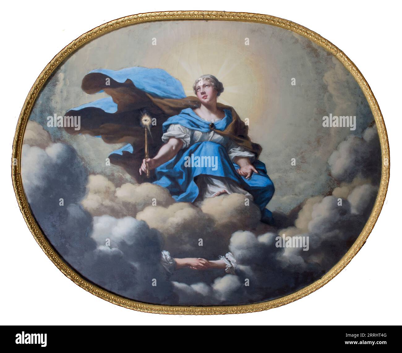 Allegory of King Karl X Gustaf's engagement, 1668. Stock Photo