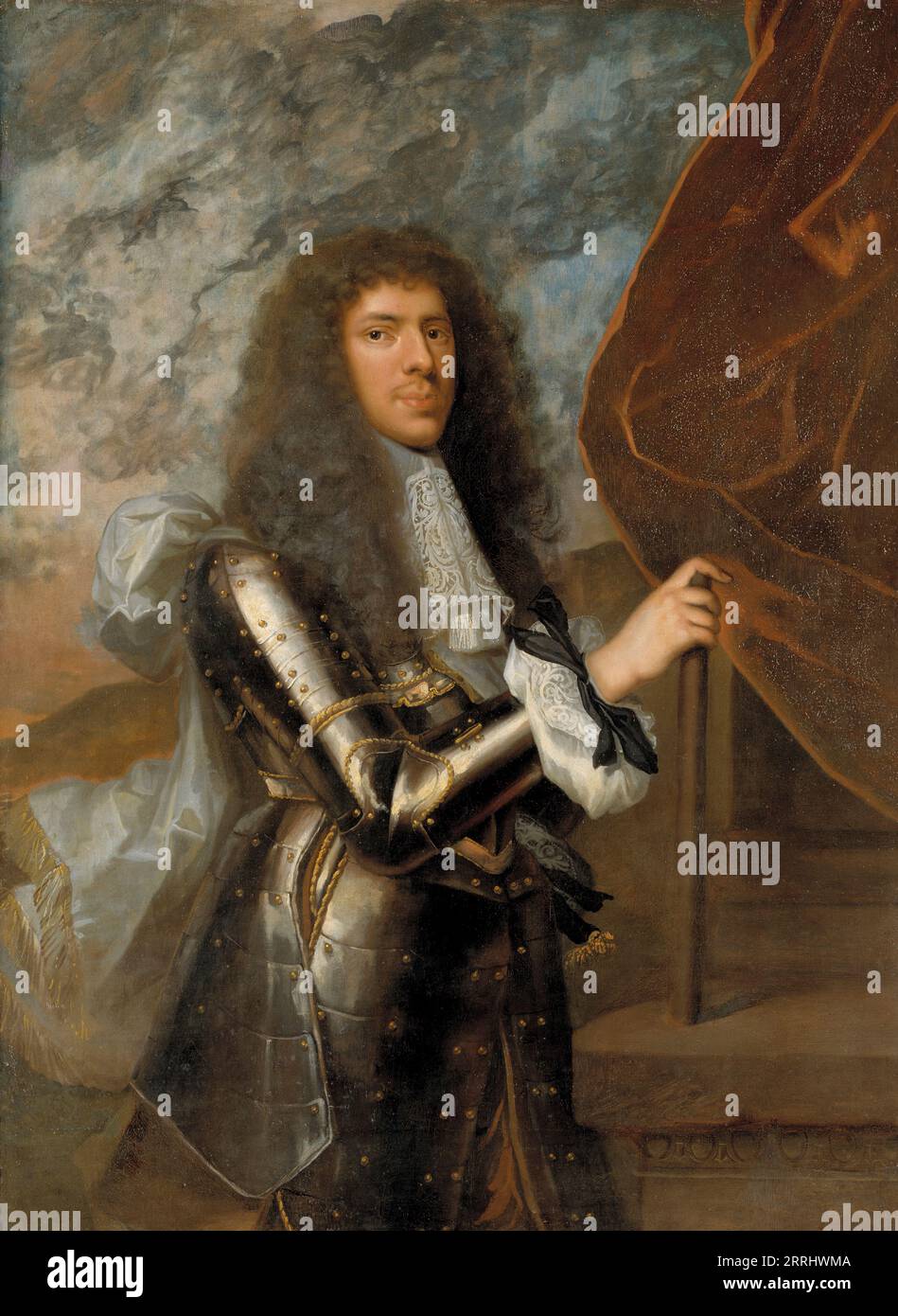 Eugen Mauritz, 1635-1673, Prince of Savoy, unknown date. Stock Photo