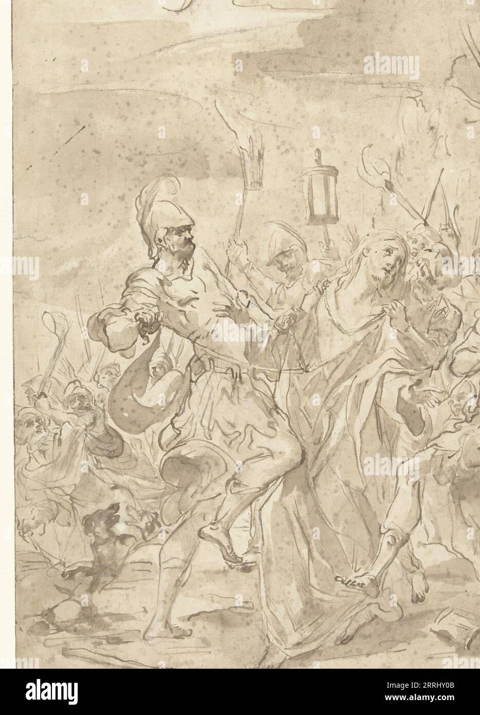 The capture of Christ, 1666-1727 Stock Photo - Alamy