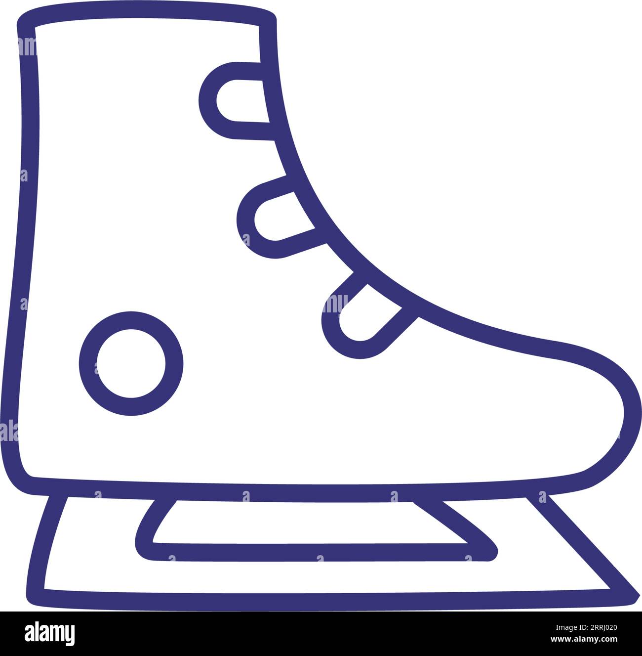 Hockey skates line icon Stock Vector Image & Art Alamy
