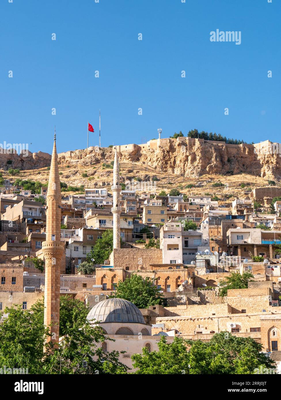 Cityscape Of The Old City Of Mardin Turkey Featuring A Hill Cityscape Of The Old City Of Mardin Turkey Featuring A Hill