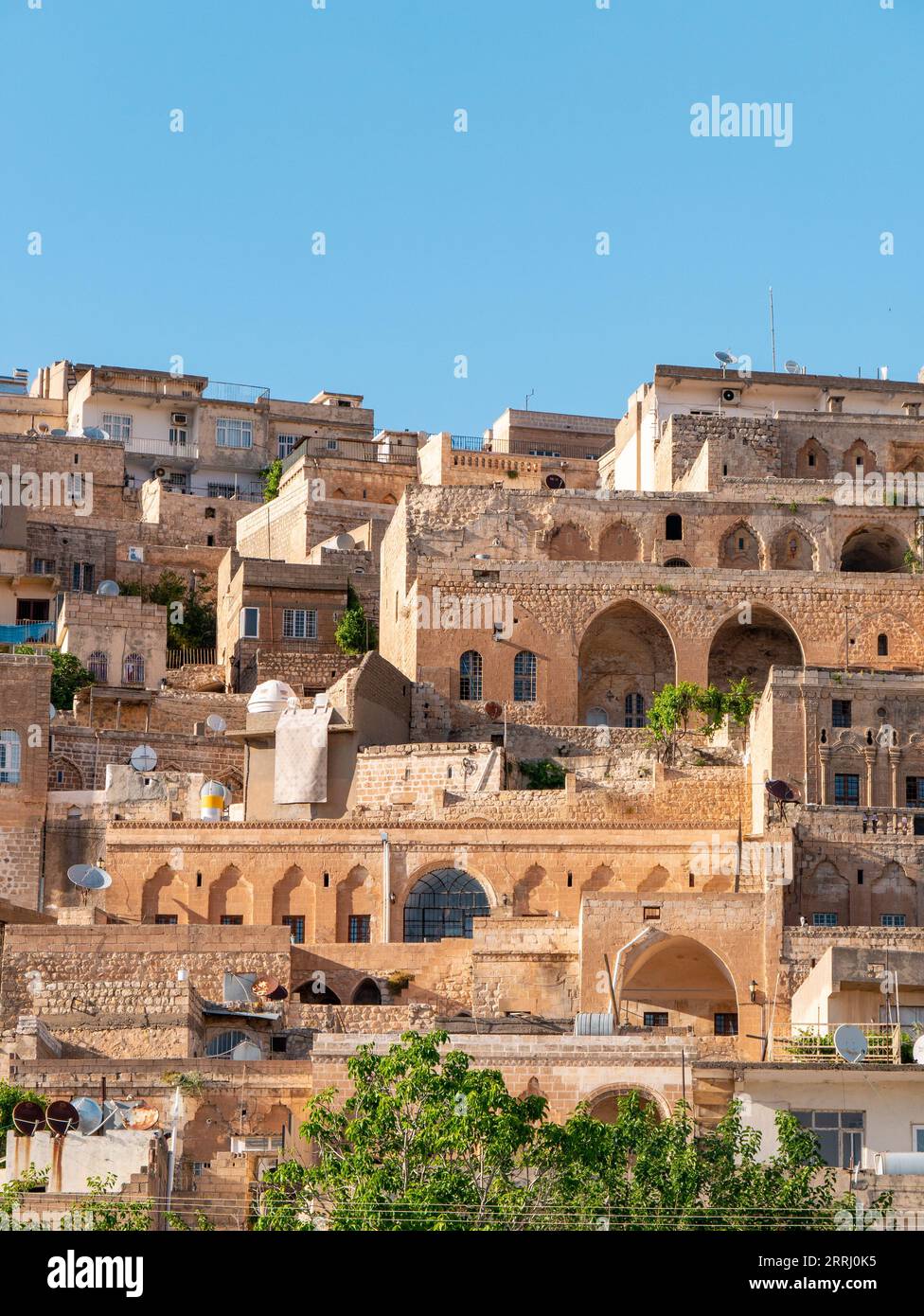 Cityscape Of The Old City Of Mardin Turkey Featuring A Hill Cityscape Of The Old City Of Mardin Turkey Featuring A Hill