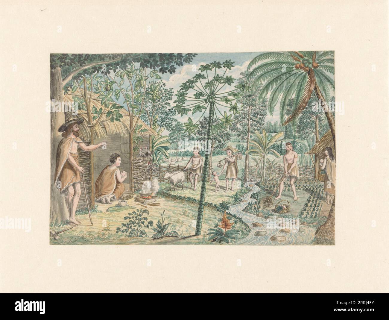 Adam and eve family tree hi-res stock photography and images - Alamy