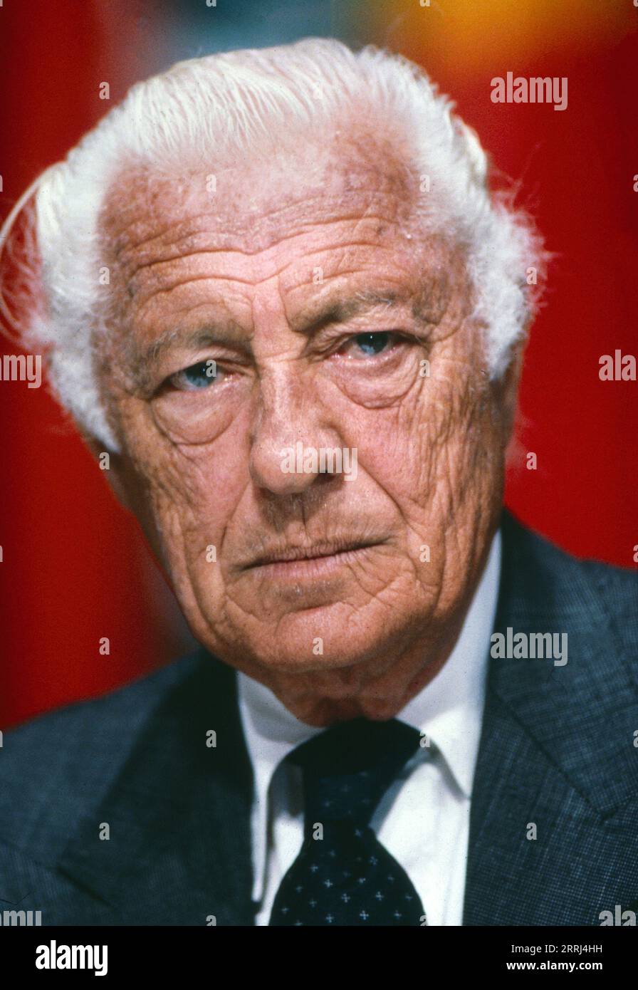 Giovanni Agnelli, italienischer Industrieller und geschäftsführender ...
