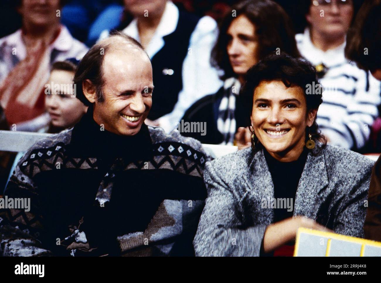 Ehepaar Willy und Sonia Bogner, deutscher Skirennfahrer, Filmemacher und  Designer, Deutschland um 1993 Stock Photo - Alamy