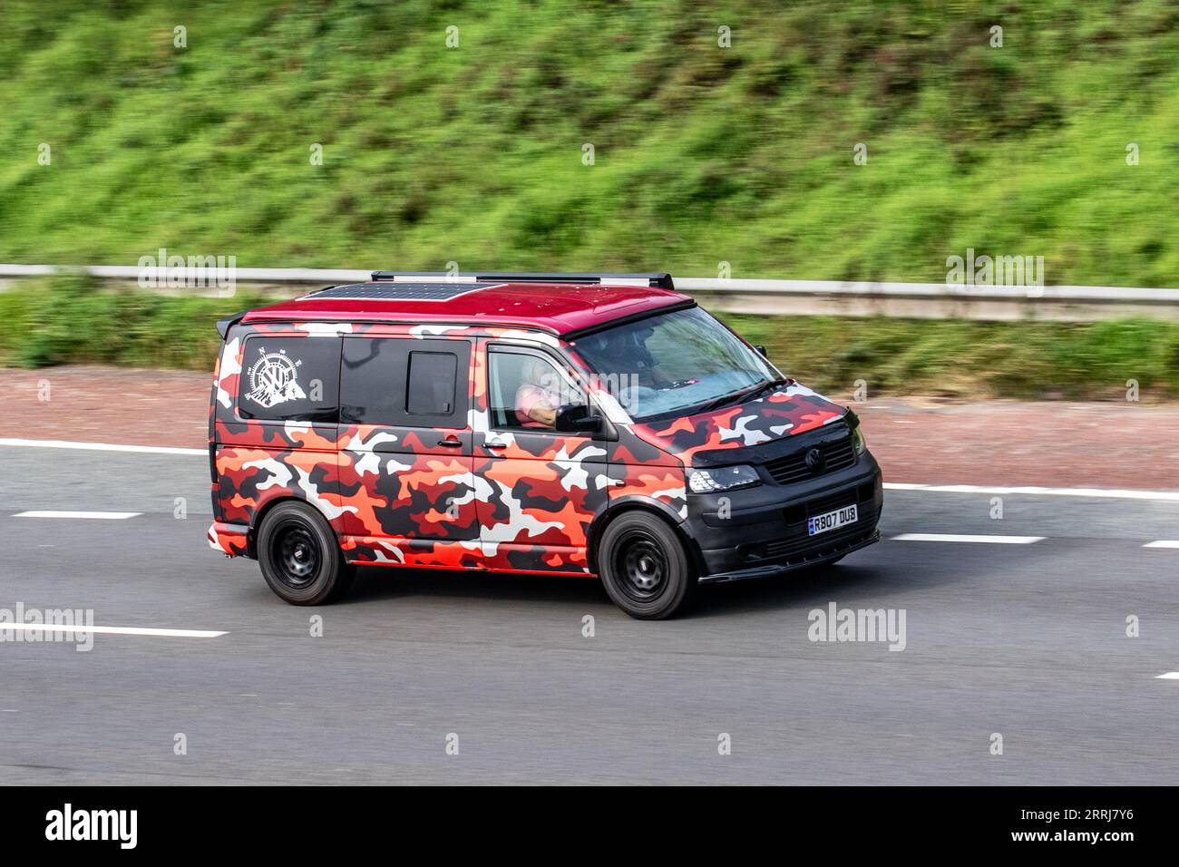 Travail de peinture personnalisé avec Van Photo Stock - Alamy