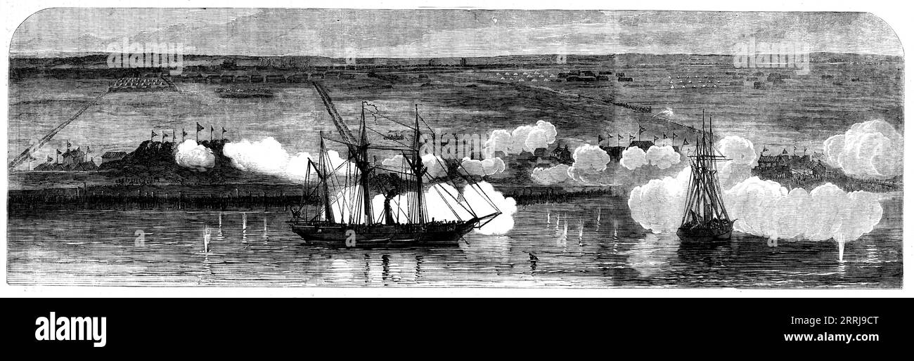 taku-fort-cannon-black-and-white-stock-photos-images-alamy