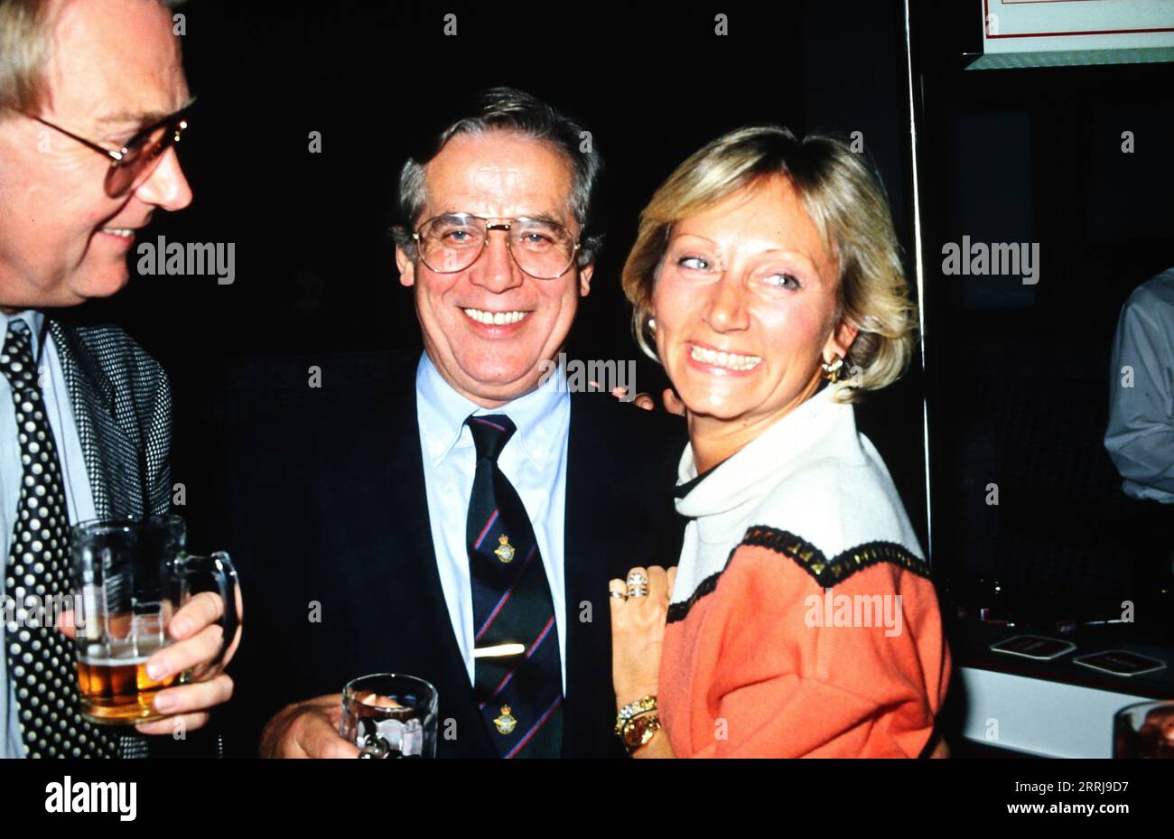 Ehepaar Paul und Rita Schockemöhle, deutscher Unternehmer und ehemaliger Springreiter, Deutschland um 1993. Stock Photo