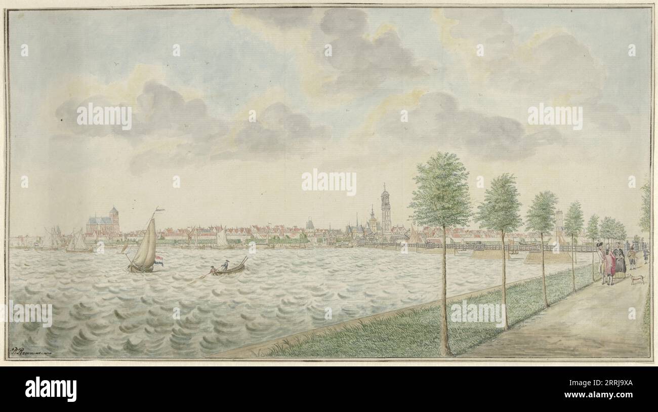 Boats riverbank ijssel river hi-res stock photography and images - Alamy