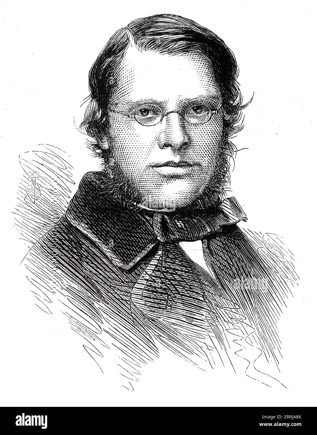 The late Mr. G. W. Thornbury, 1876. Engraving from a photograph by Mr. Charles Watkins of Parliament-street. 'George Walter Thornbury, a well-known and popular author, whose death we announced last week, was born in 1828, the son of Mr. Thornbury, a solicitor. His numerous contributions to the literature of the day were highly appreciated; the best remembered are: &quot;Monarchs of the Main,&quot; &quot;Shakspeare's England during the Reign of Elizabeth,&quot; &quot;Songs of Cavaliers and Roundheads,&quot; &quot;True as Steel,&quot; &quot;British Artists from Hogarth to Turner,&quot; &quot;Ice Stock Photo
