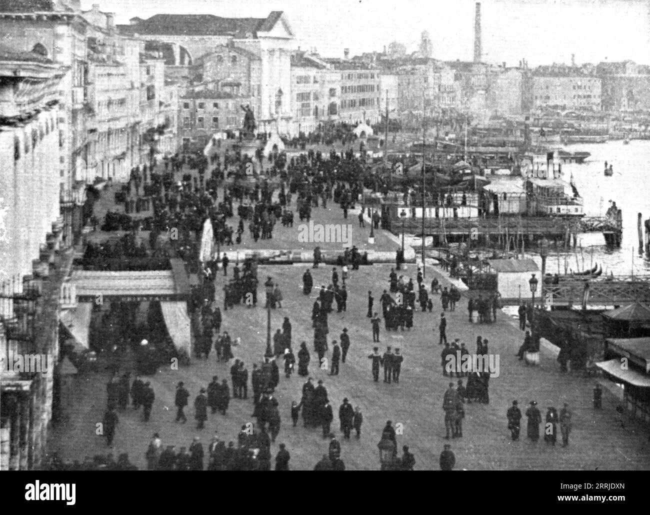 &amp;#39;The Dark Hours of Italy; Quai des Esclavons. Areas of Venice ...