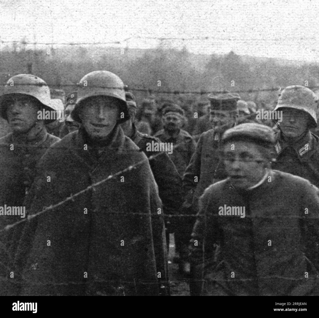 'Hours of Victory; Lower ranks of the German army', 1917. From &quot;L'Album de la Guerre 1914-1919, Volume 2&quot; [L'Illustration, Paris, 1924]. Stock Photo
