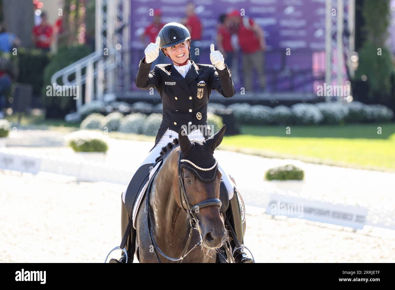 Euro Equestrian Rider Riesenbeck, Germany. 08th Sep, 2023. Equestrian sport: European ...
