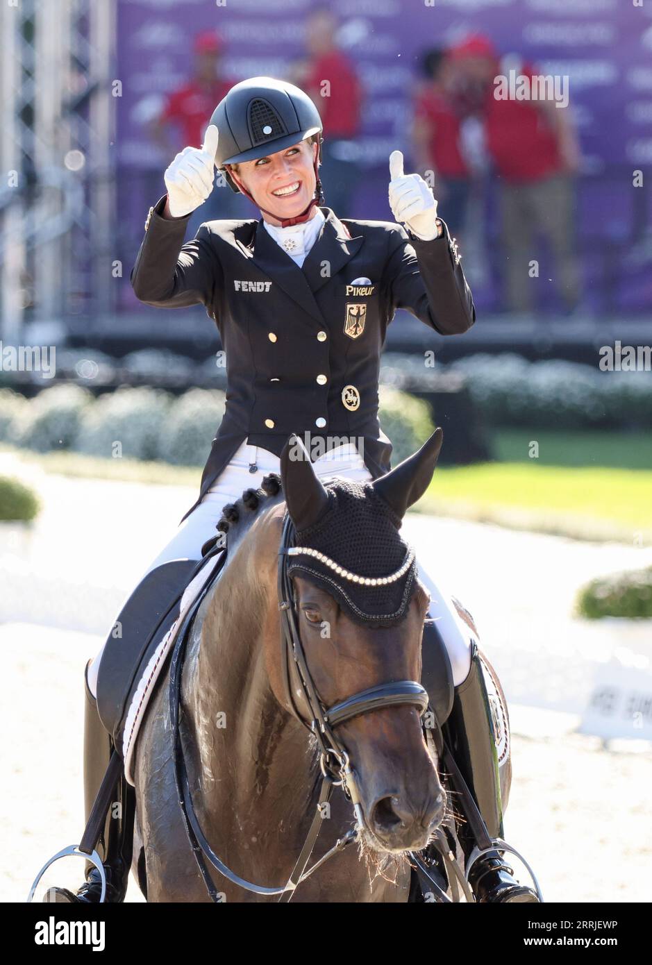 Euro Equestrian Rider Riesenbeck, Germany. 08th Sep, 2023. Equestrian sport: European ...
