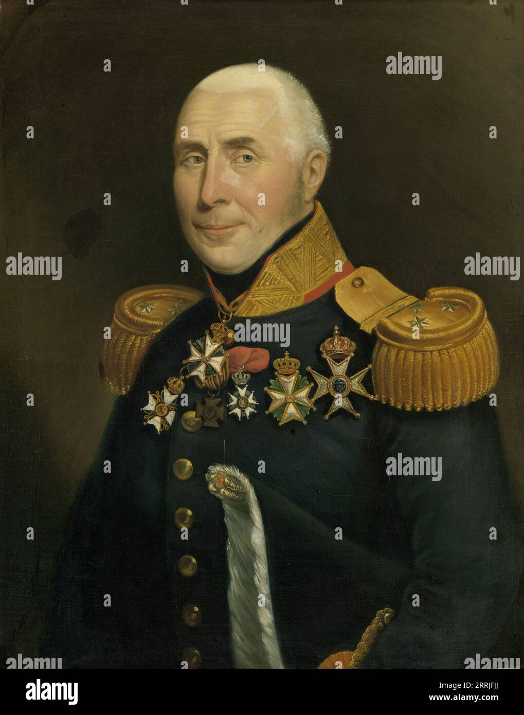 Gijsbertus Martinus Cort Heyligers (1770-1849). Lieutenant General in the Infantry, 1831. Stock Photo