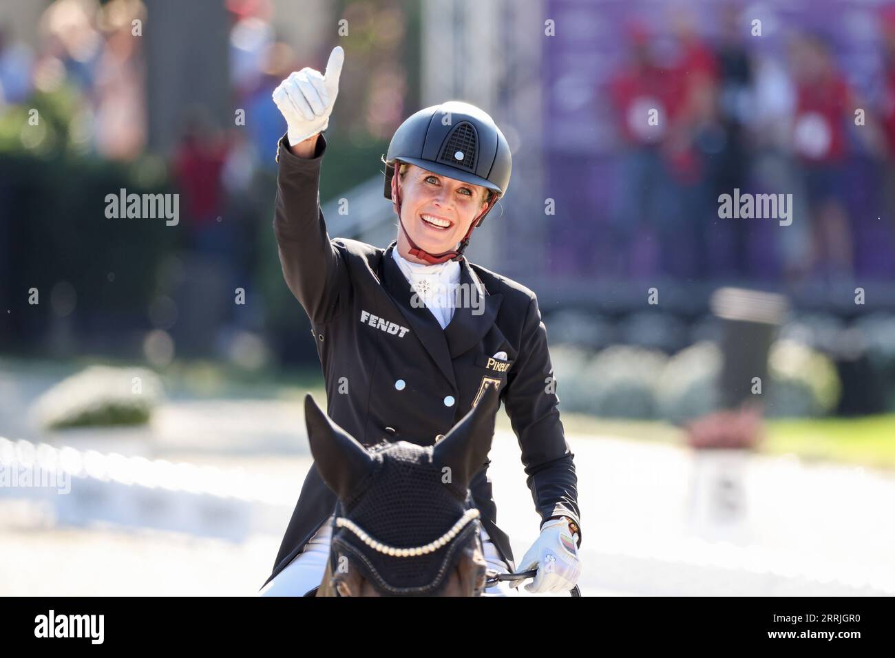 Riesenbeck, Germany. 08th Sep, 2023. Equestrian sport: European ...