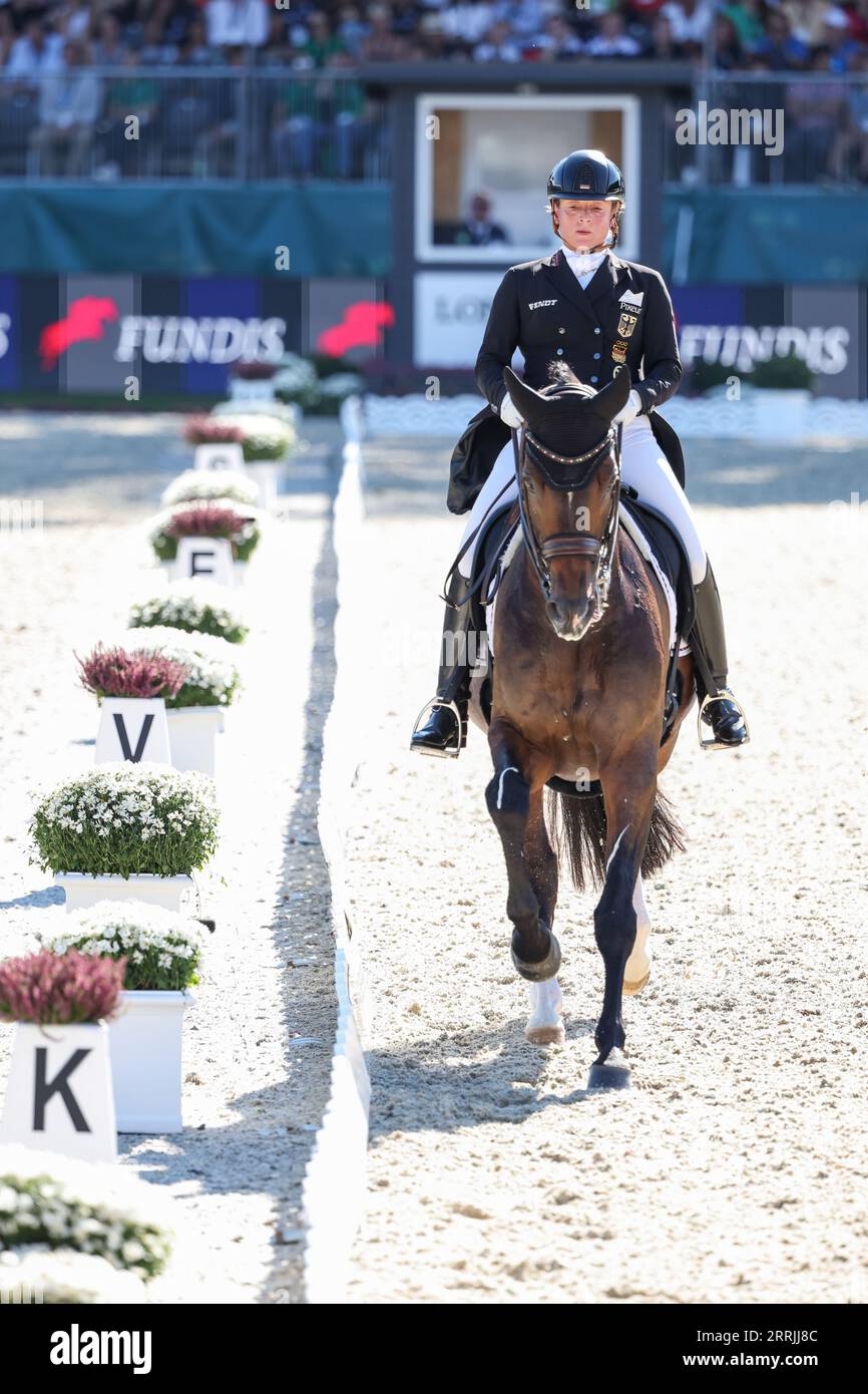 Euro Equestrian Rider Riesenbeck, Germany. 08th Sep, 2023. Equestrian sport: European ...