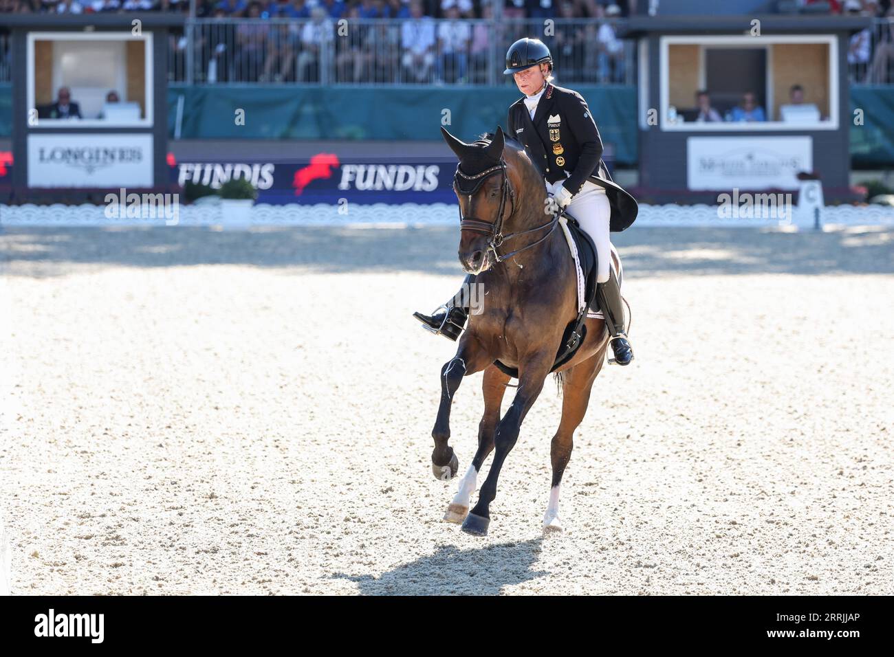 Euro Equestrian Rider Riesenbeck, Germany. 08th Sep, 2023. Equestrian sport: European ...